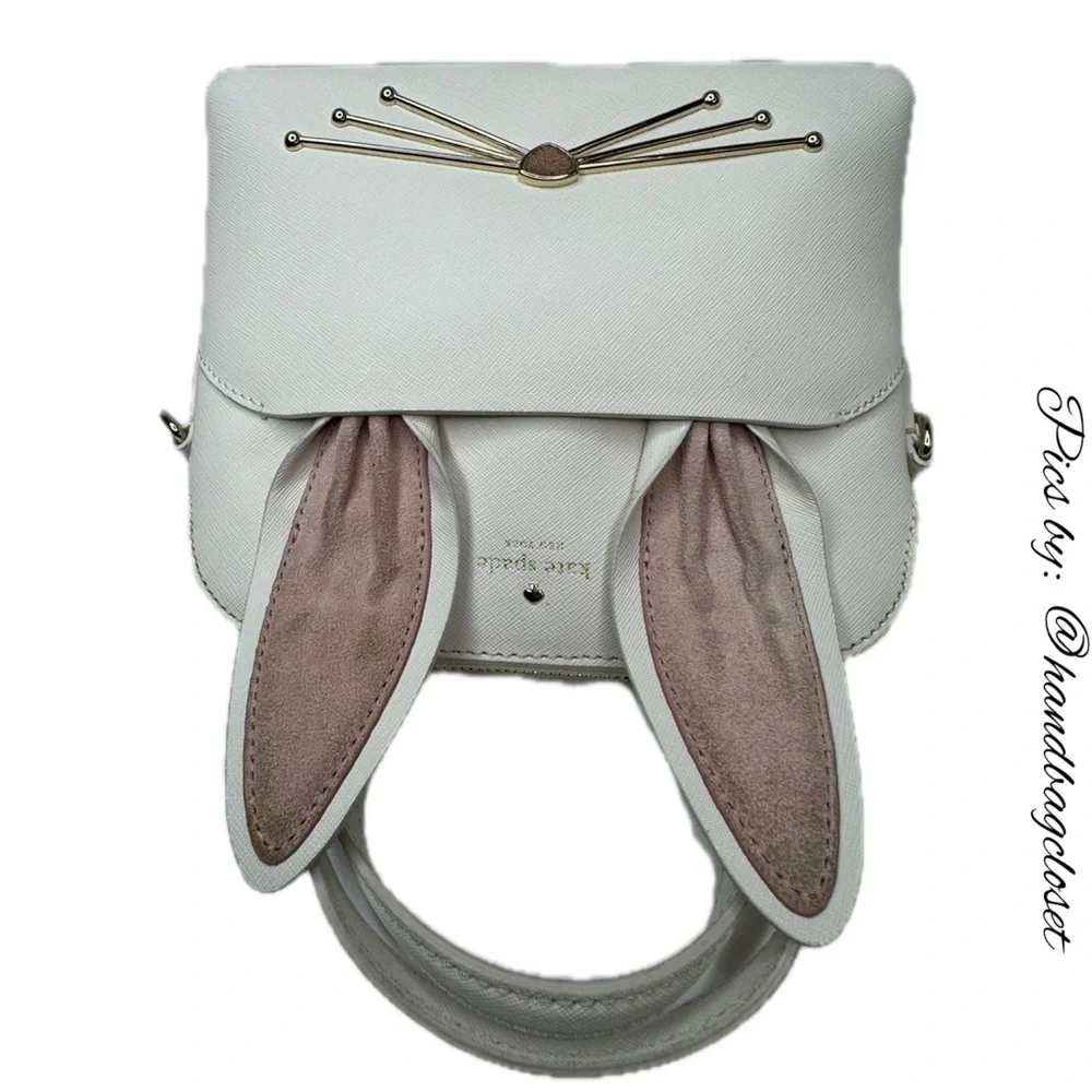 KATE SPADE MAKE MAGIC RABBIT BUNNY MAISE SATCHEL CROSSBODY SHOULDER BAG